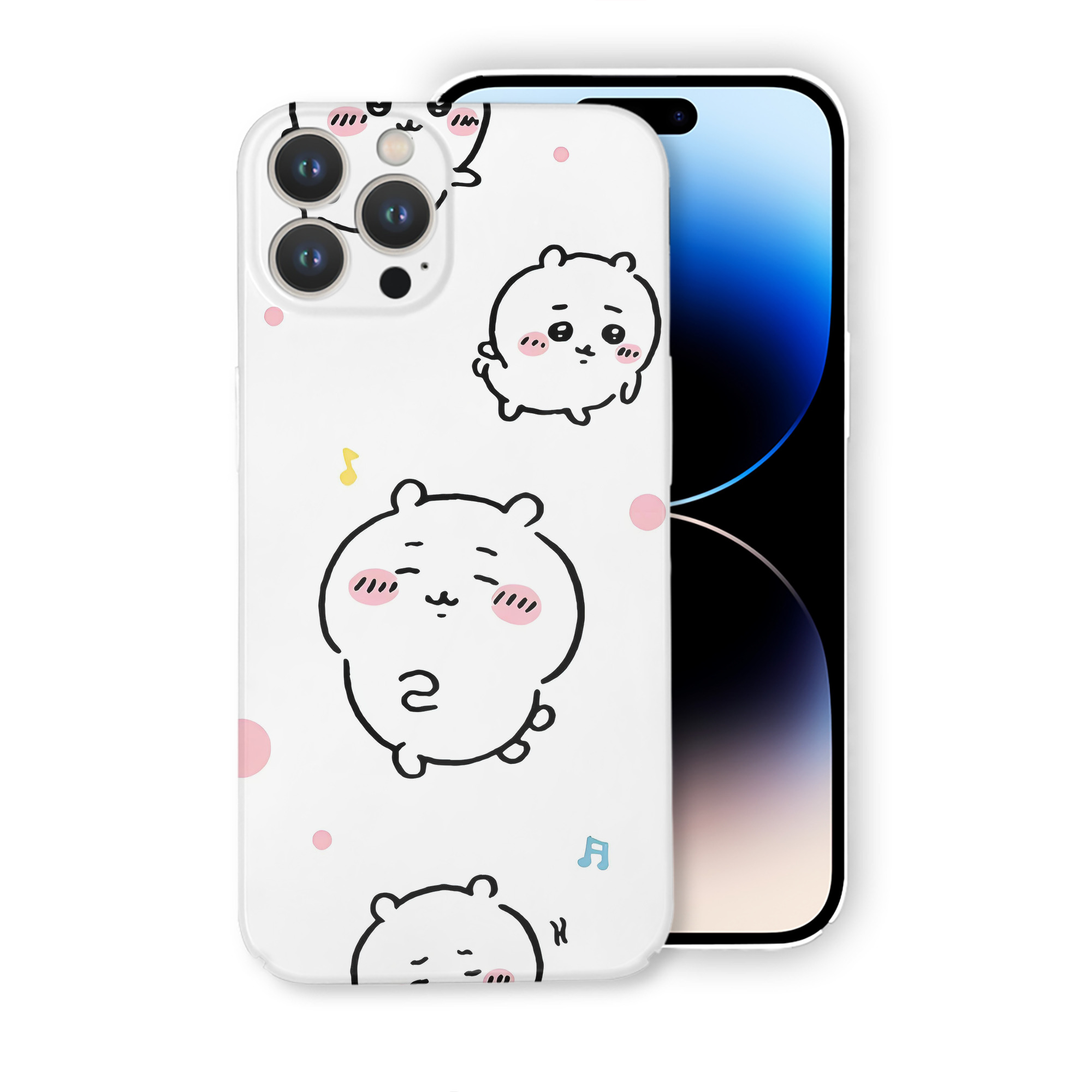 （画像用） ちいかわ Chii-kawa 【iPhone 14シリーズ対応】ハードケース